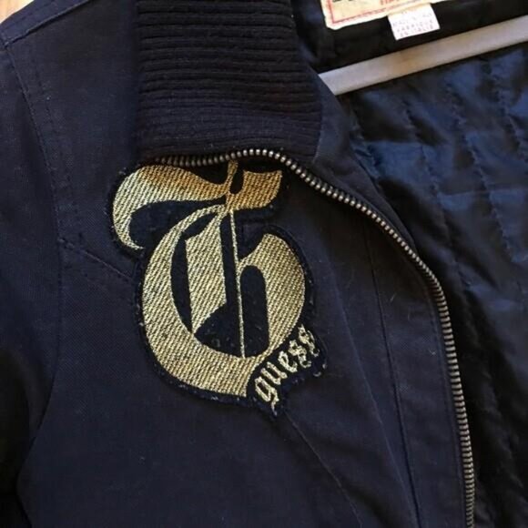 Guess jeans coolest bomber jacket+removable hoodie - Picture 3 of 6